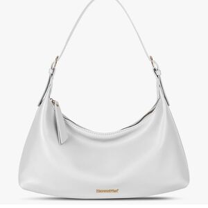Montana West Elegant White Shoulder Bag